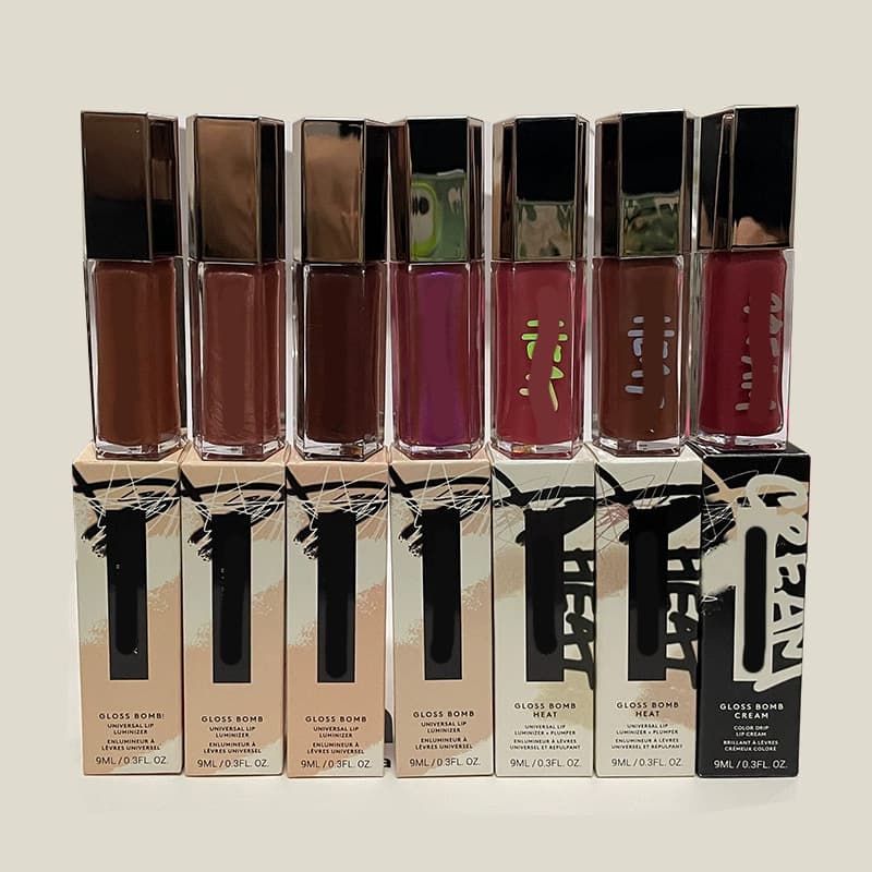 Cross-border In Stock Rihanna Glow 01 Intense Color Lip Gloss Watery Shine Star FENTY GLOW 01 Lip Balm Hot New Product