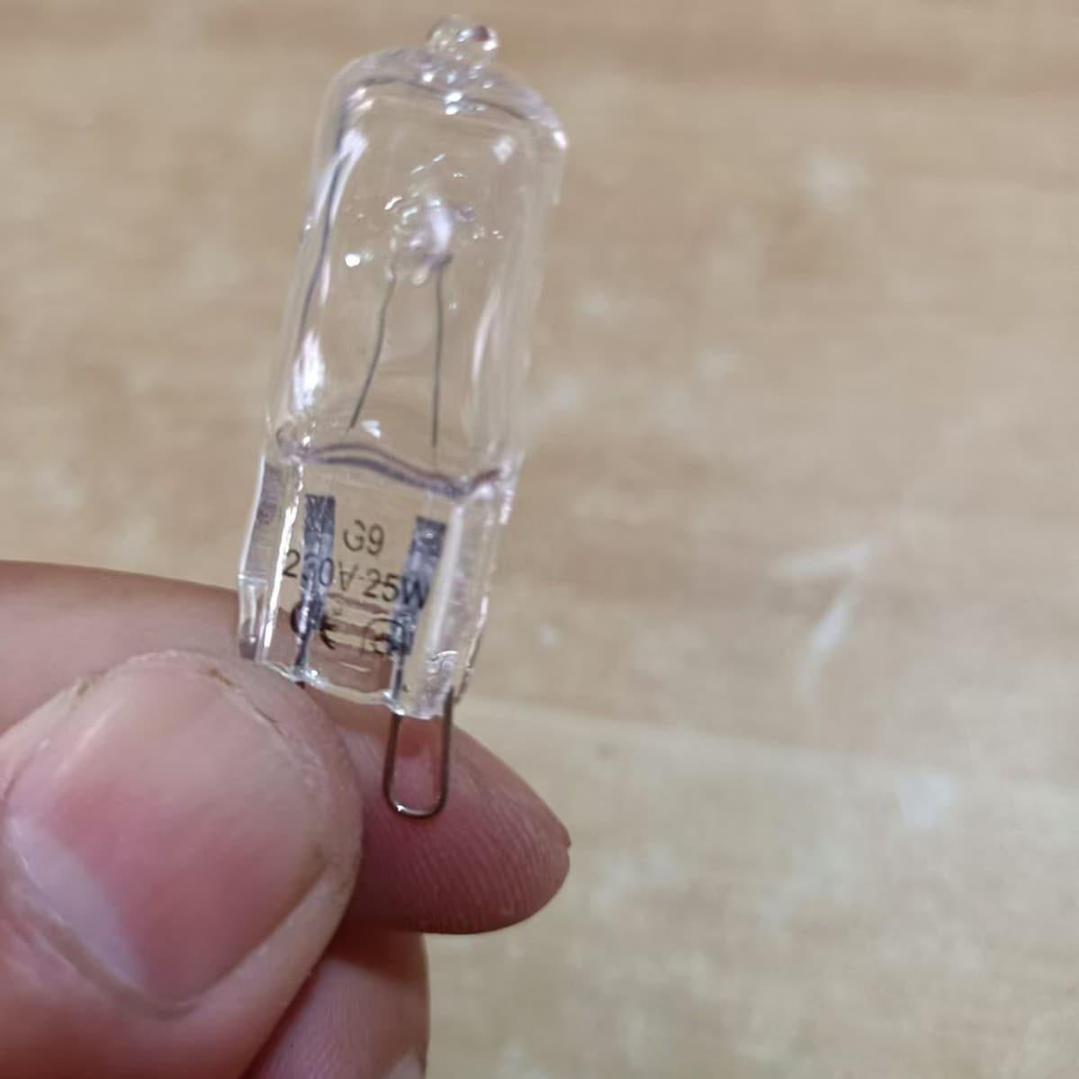 Wax Melting Heating Lamp Aromatherapy Lamp Two-Pin Halogen Tungsten Bulb Halogen G9 Lamp Bead Lighting Quartz Crystal Oven Bulb