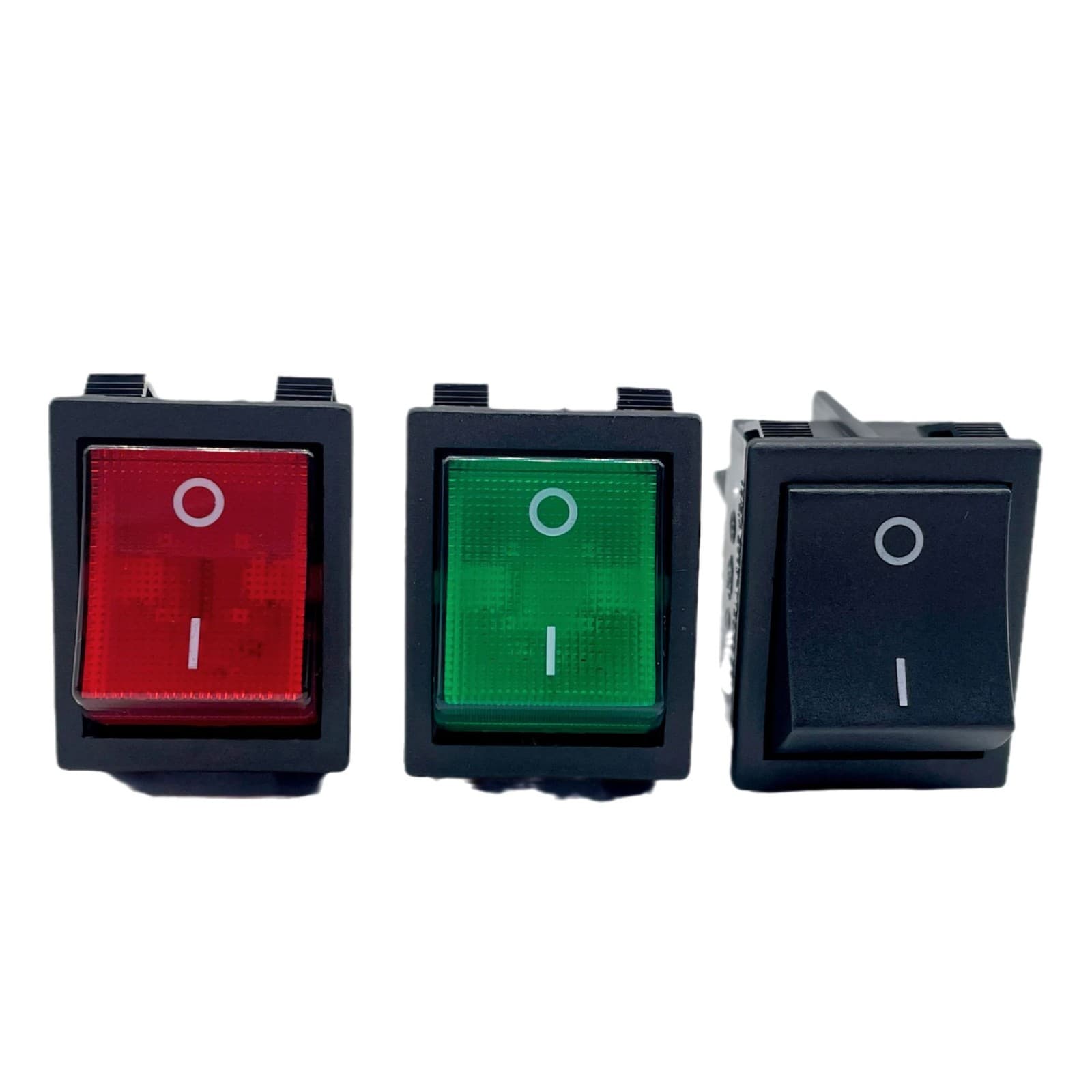 UL Certified Waterproof Boat Switch 4-Pin Ice Maker Freezer Rocker KCD4 Power Button Boat Shape Switch