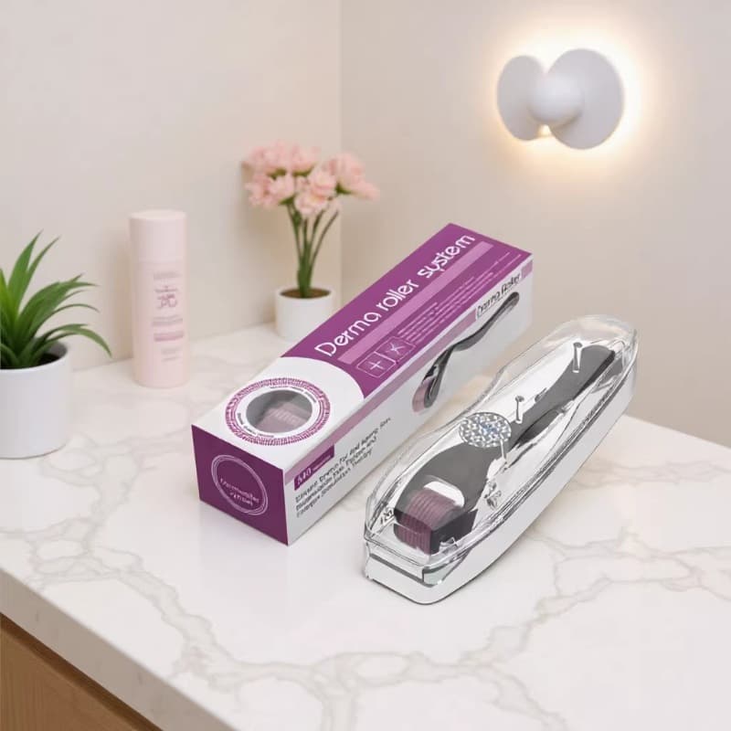 Derma Roller Factory Direct Supply Facial Beauty Microneedle Makeup Tool Manual Blackhead Acne Derma Roller