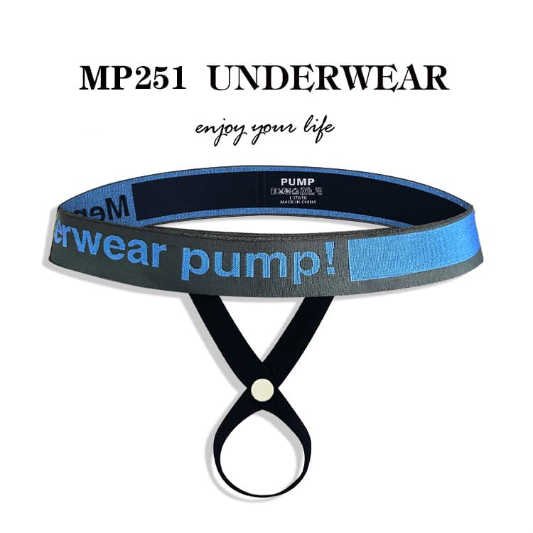 TEMU Stock Low Waist Sexy Thong with Ring Straps, Erotic Thong, No Need to Remove T-Back, Gay MP251