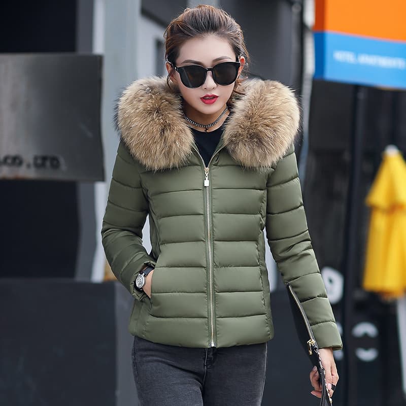 New Korean-Style Women's Short Quilted Cotton Coat Puffer Jacket Outerwear for Autumn and Winter Export