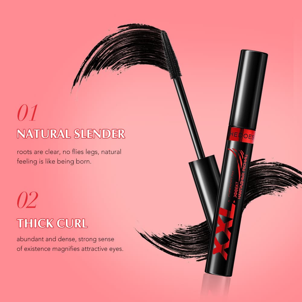 SHEDOES Russia Central Asia Hot-Selling Waterproof 3D Cool Black Lengthening Volumizing Easy-to-Remove Mascara Source