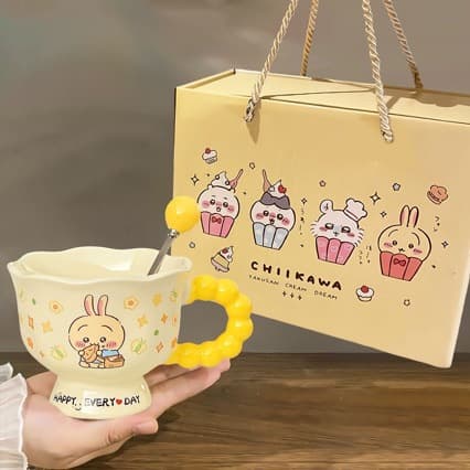 Chiikawa Usagi Cup Birthday Gift for Best Friend, Boyfriend, Girlfriend, Sister – High-Quality Meaningful Present