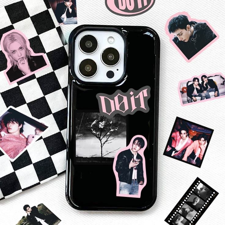 50pcs Stray Kids DO IT New Album Mixed Notebook Stickers Waterproof Cup Decoration Merch Stickers