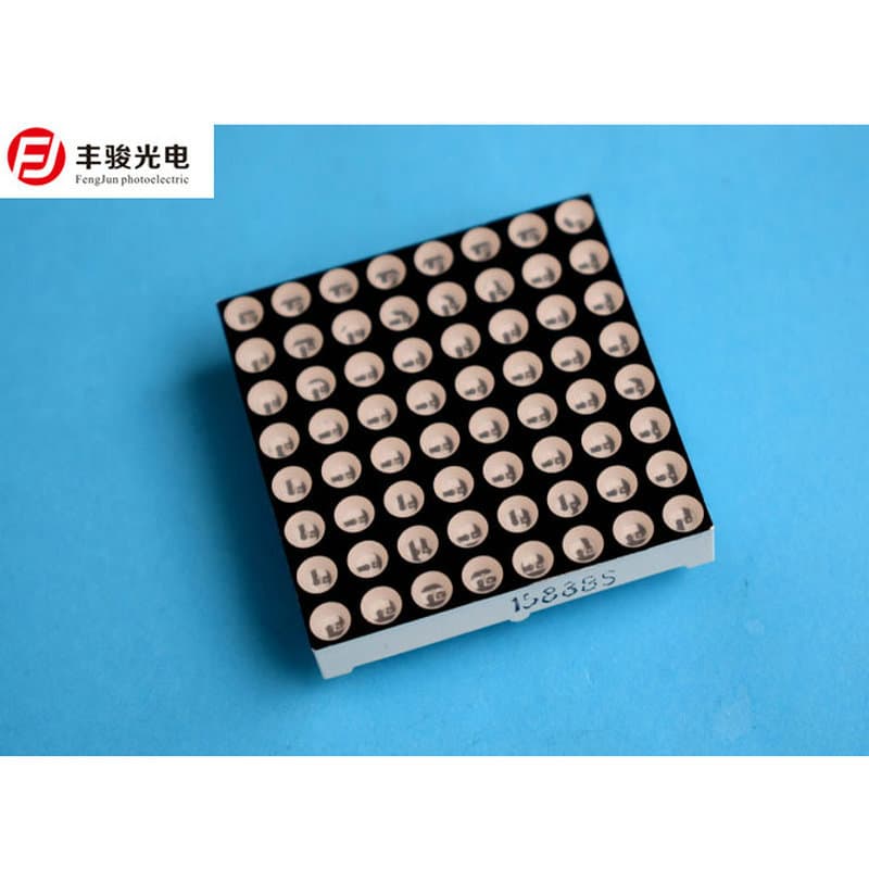 1088BS Common Anode F3 Dot Matrix Common Anode Red Light 8X8 Dot Matrix Monochrome Red Light 1088 Dot Matrix Display Manufacturer