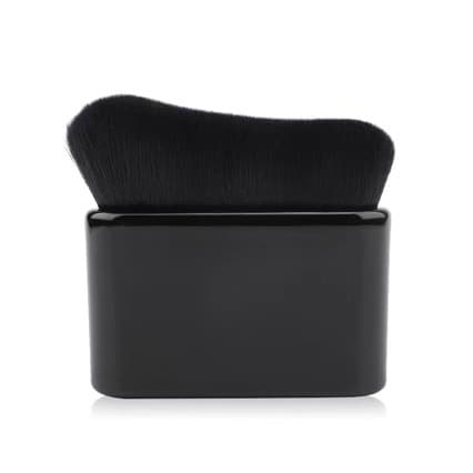 Cross-Border New Model Extra-Large Soft Bristle Flat Brush Multifunctional Body Brush Makeup Brush Loose Powder Brush Caterpillar Neck Brush Wave Brush