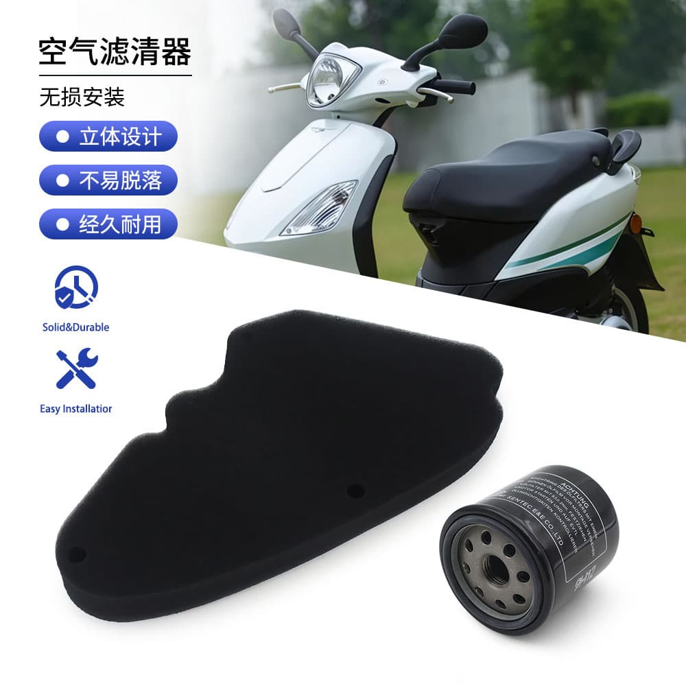 Malossi Scooter Piaggio Newfly150/125 Air Filter Air Filter Element Oil Filter