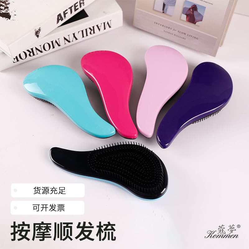 Cross-border hot selling large size TT comb anti-knot hair comb princess hair smoothing comb imperial comb ladies curly hair wig comb