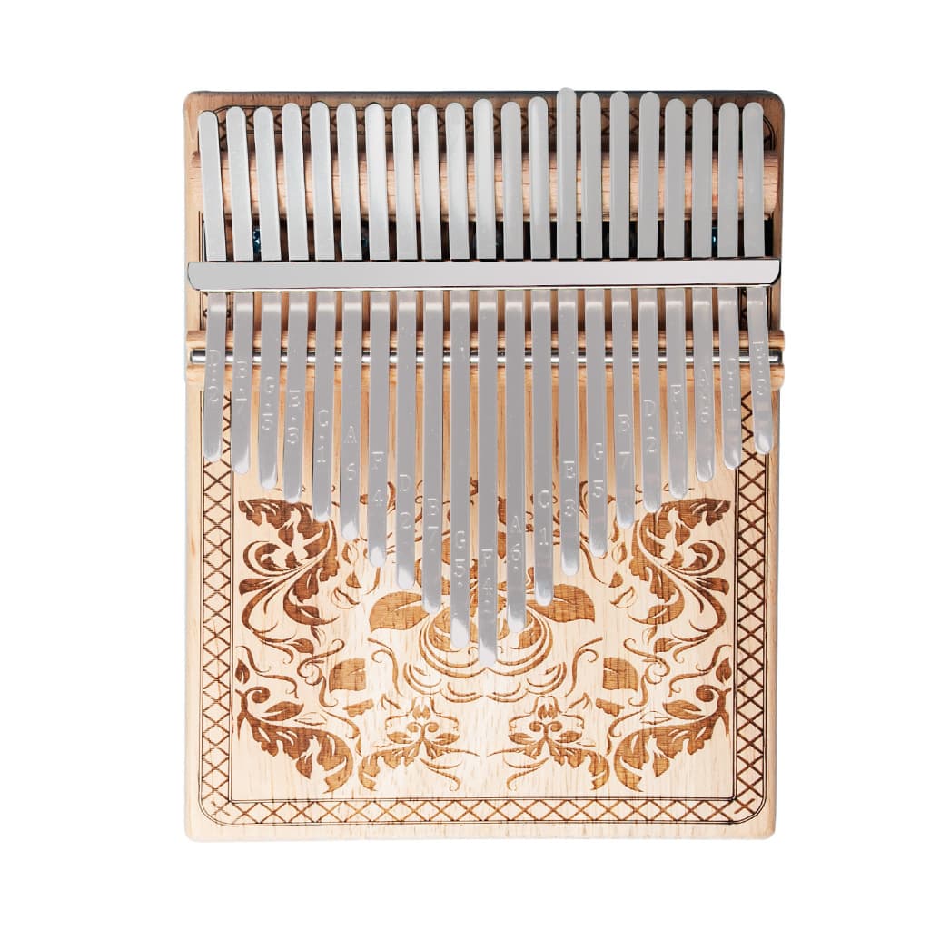 Cross-border e-thumb piano, solid wood, 21-key kalimba, plate type, 21-note kalimba