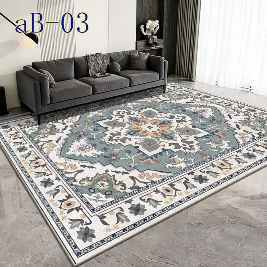Home carpet crystal velvet living room coffee table carpet bedroom indoor non-slip modern minimalist carpet manufacturers wholesale