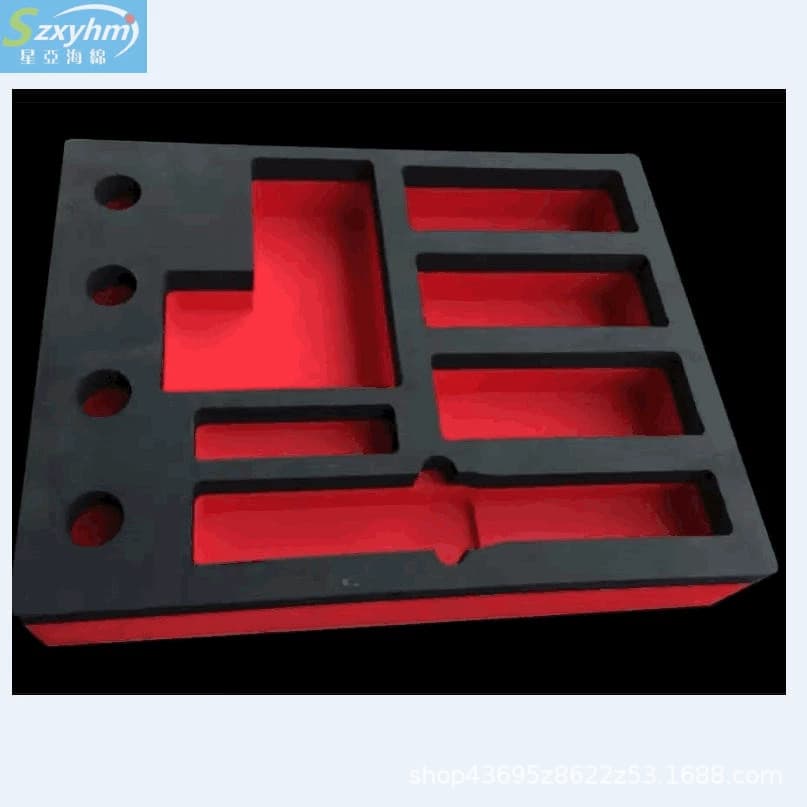 Bulk wholesale foam tool box lining products, one-piece molded EVA inserts