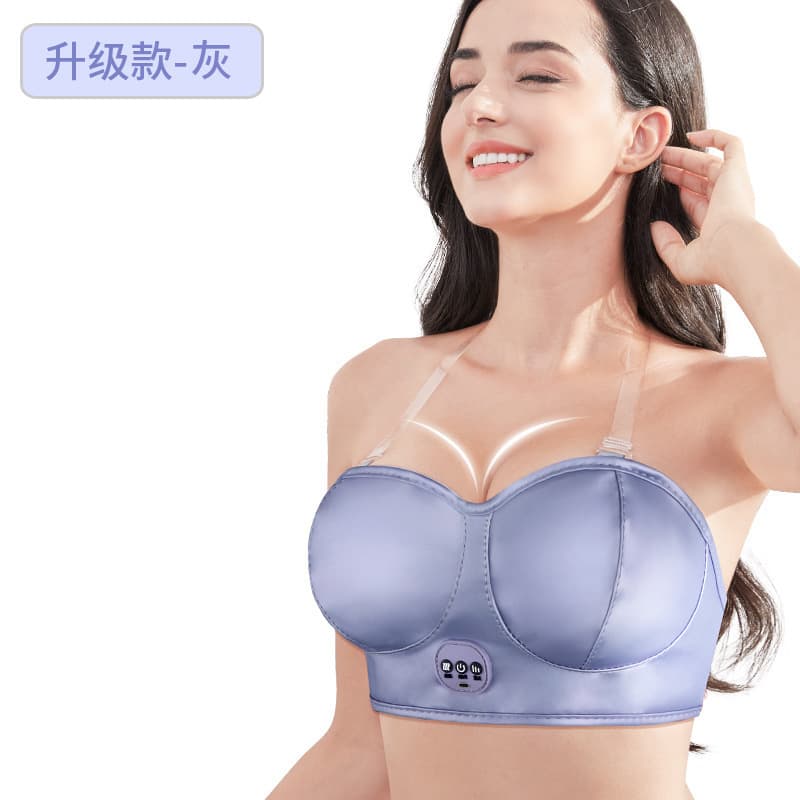 Electric Chest Massager Smart Heatable Vibration Bust Enhancer Home Bust Enhancement Device Massage Bra Cross-Border Exclusive
