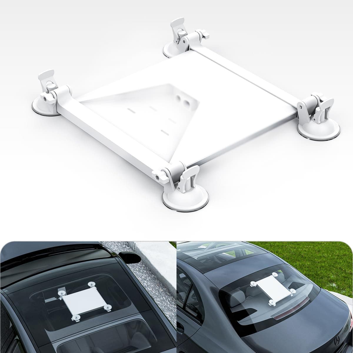 Cross-border Sunroof Suction Cup Car Mount Mini Car Suction Cup Holder Factory Navigation
