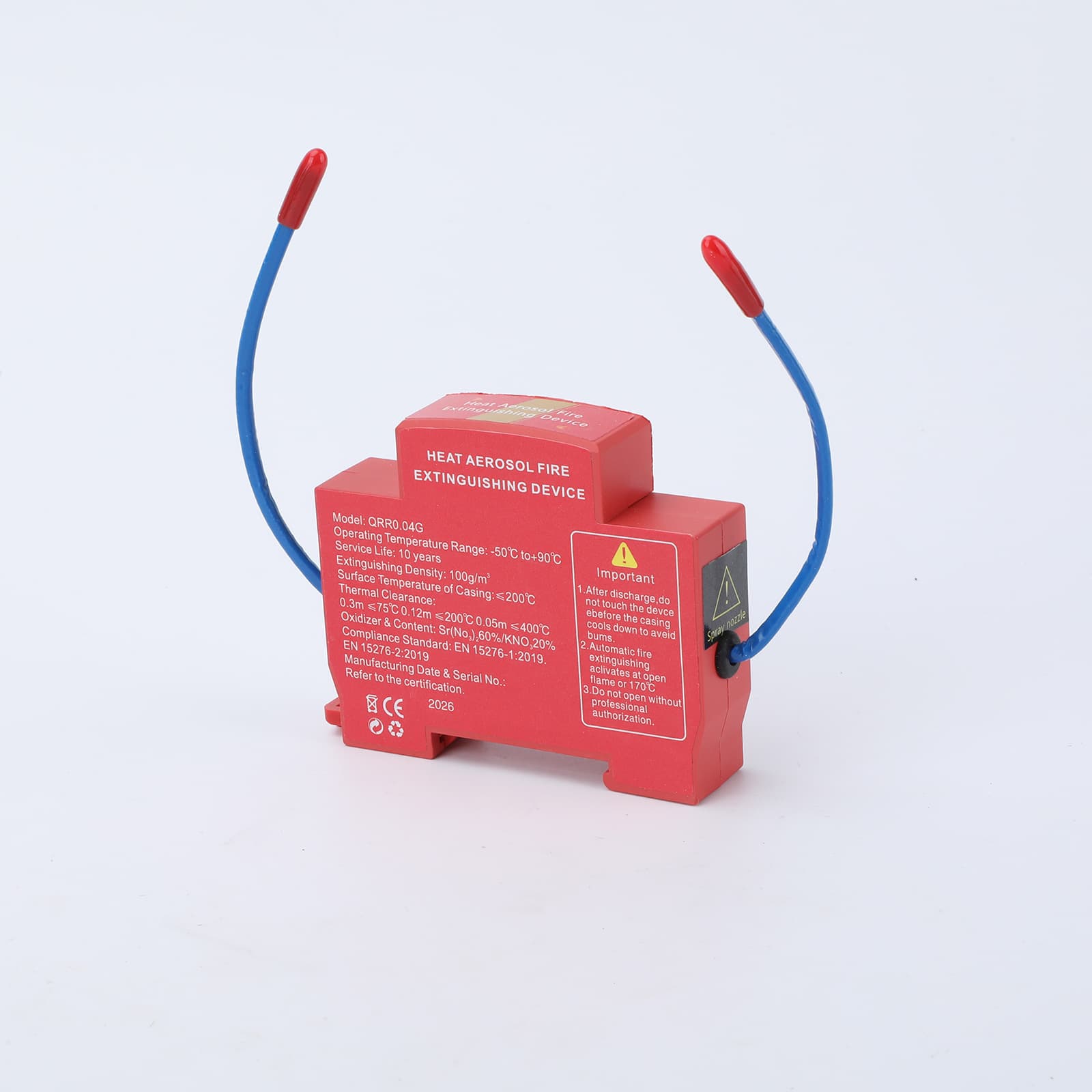 Hot Aerosol Fire Extinguishing Device for Car Engine, Vehicle-Mounted Automatic Hot Aerosol Fire Extinguisher
