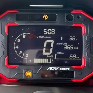 Motorcycle Accessories for ADV160 Modified Rubber Instrument Cover Protective Decal Sticker Hot Sale Wholesale