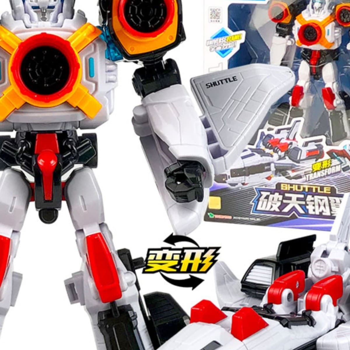Tobot Warriors Galaxy Detective Skybreaker Steel Wing Resolute Transformable Combined Robot Toy Boys Tobot Brothers