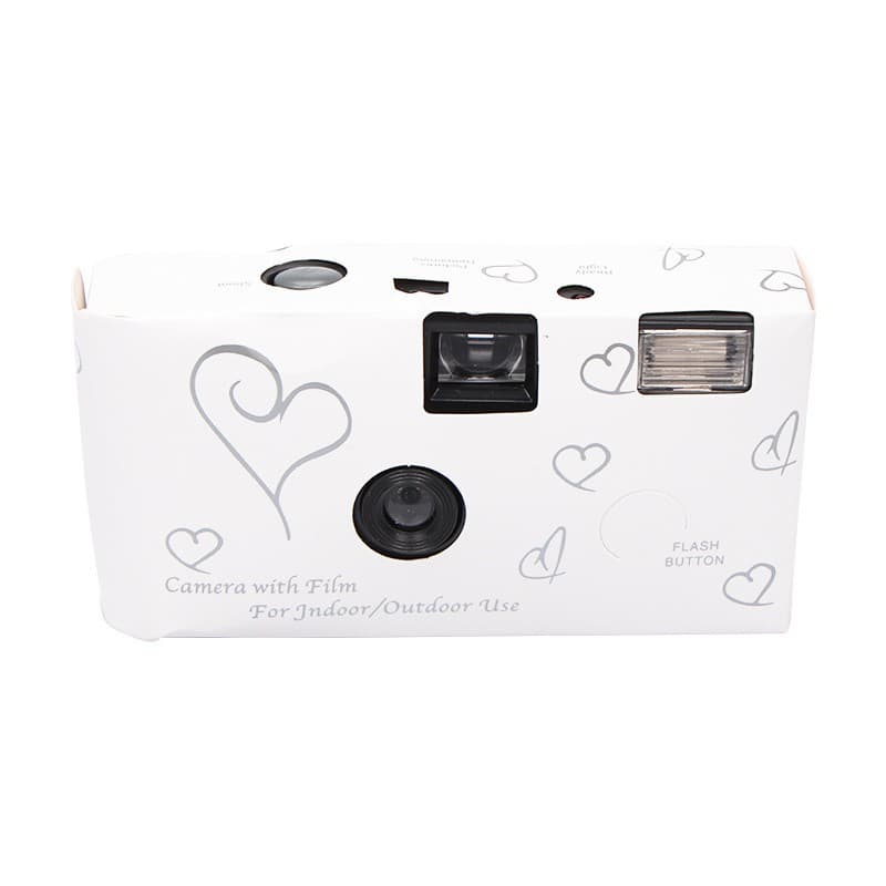 17-Shot Carbon-Removing C41 Movie Film Disposable Camera 135 Film Point-and-Shoot Camera 35mm Customizable Pattern