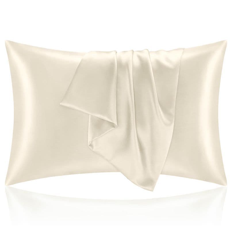 Amazon AliExpress Bedding Washed Silk Pillowcase Ice Silk Pillowcase Satin Silk Imitation Silk Pillowcase Single
