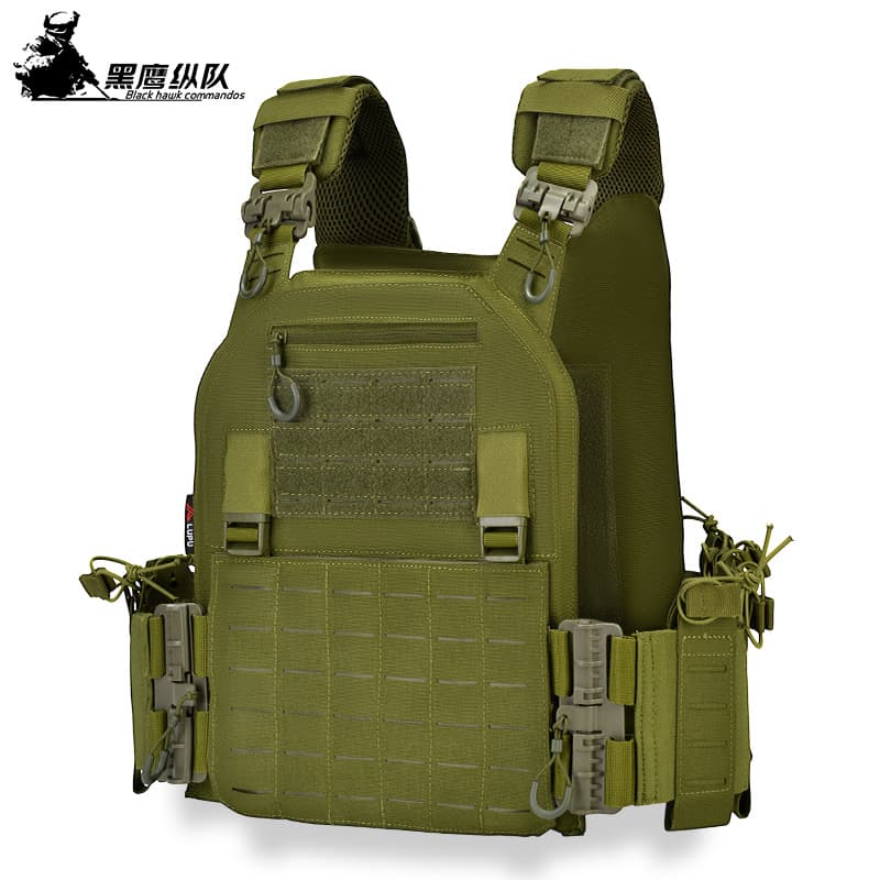 Hot-Selling Tactical Vest Outdoor Training Multi-Functional Quick-Release Laser MOLLE Magazine Vest