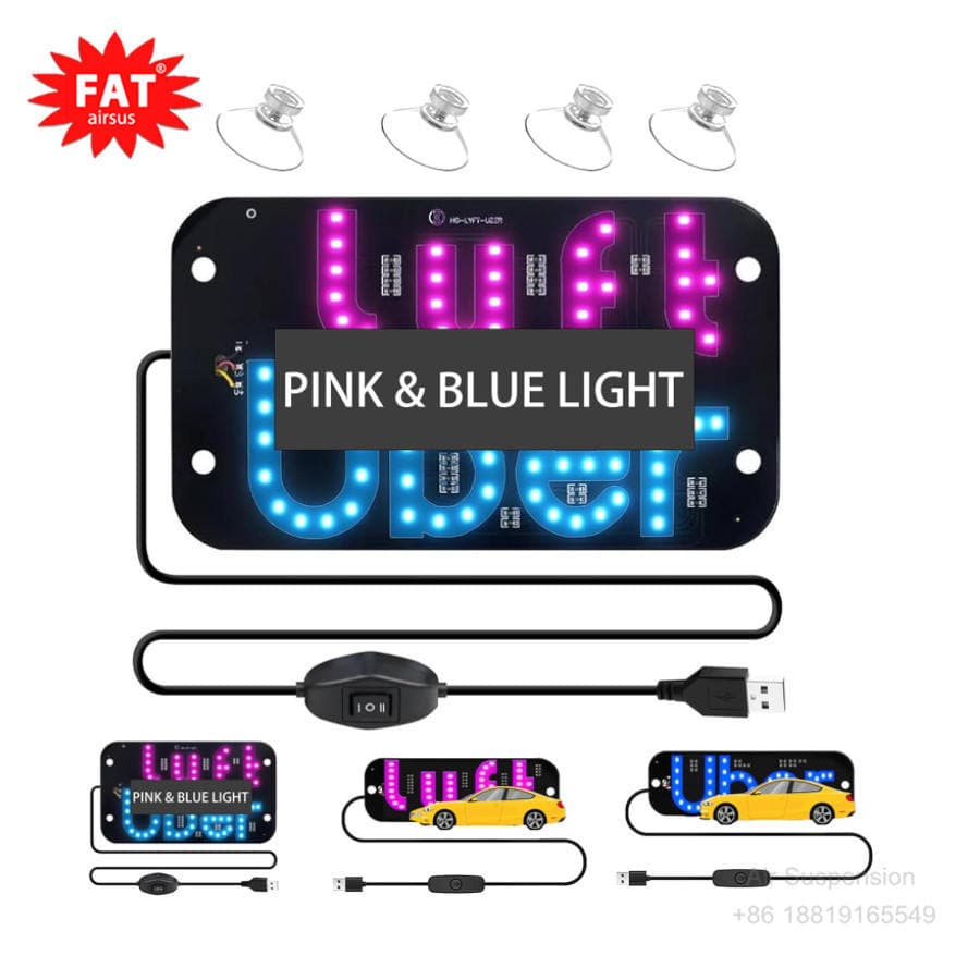 TAXI car USB taxi brand light taxi led decoration UBER plus Lyft two-color conversion