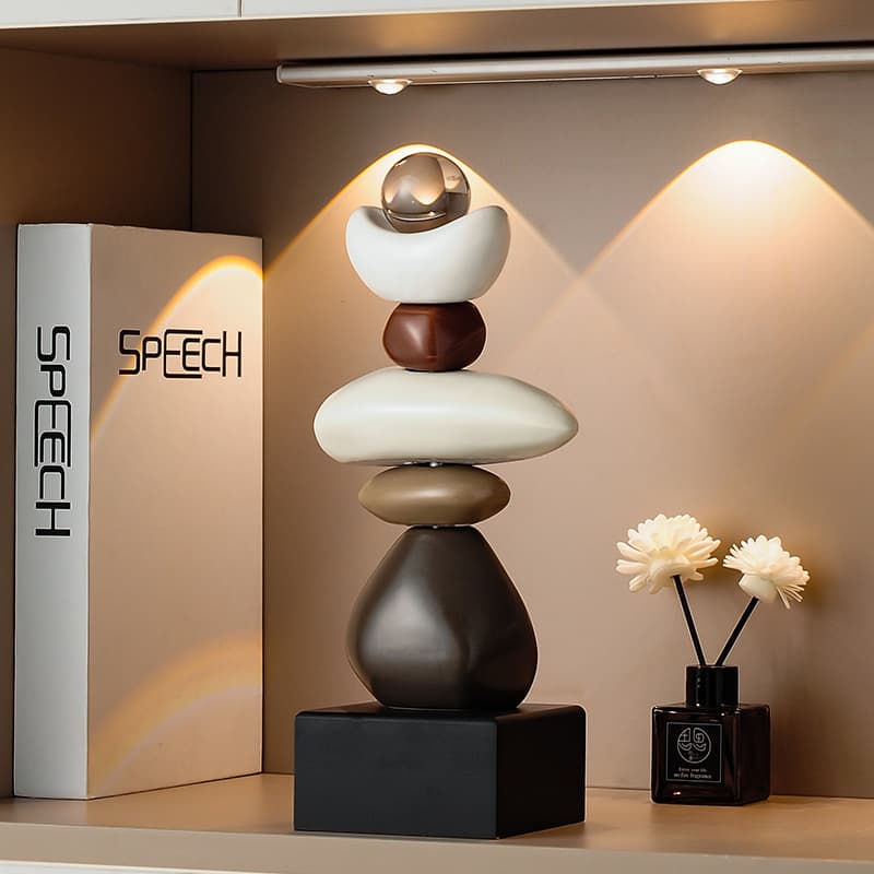 Luck Turning Ornament, Living Room TV Cabinet Wine Cabinet Decor, Light Luxury High-end Home Accessory Office Premium Feel