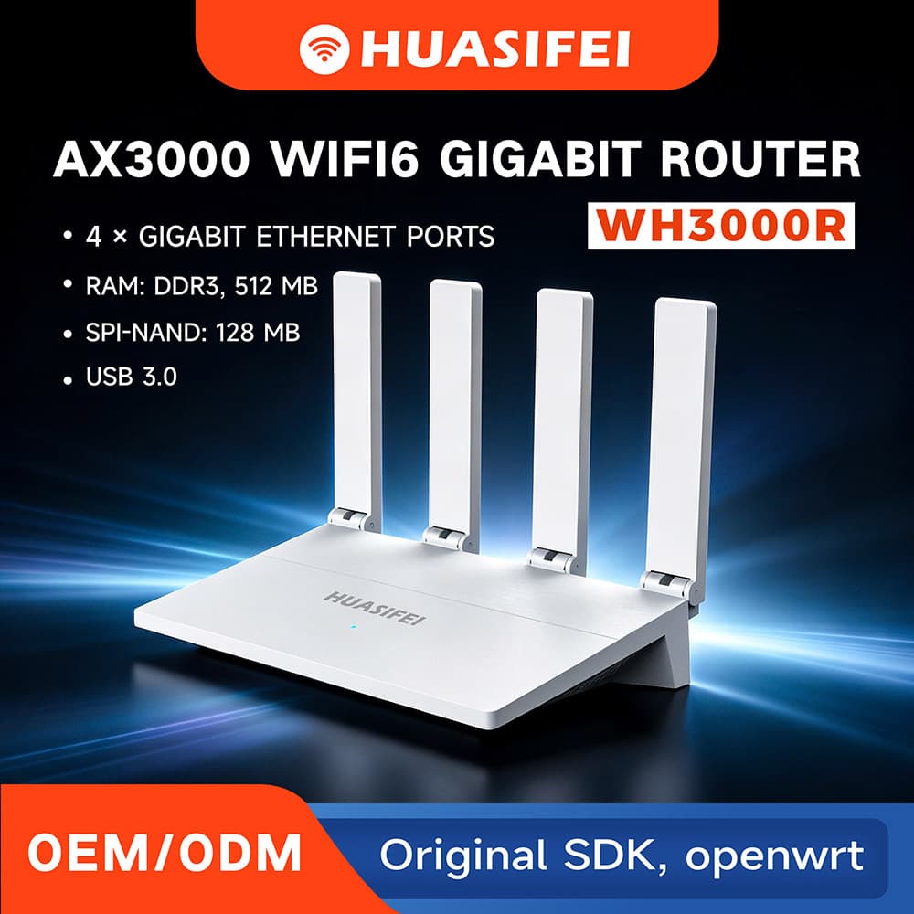 AX3000 MTK7981 WIFI Router compatible with openwrt version 25.12.3