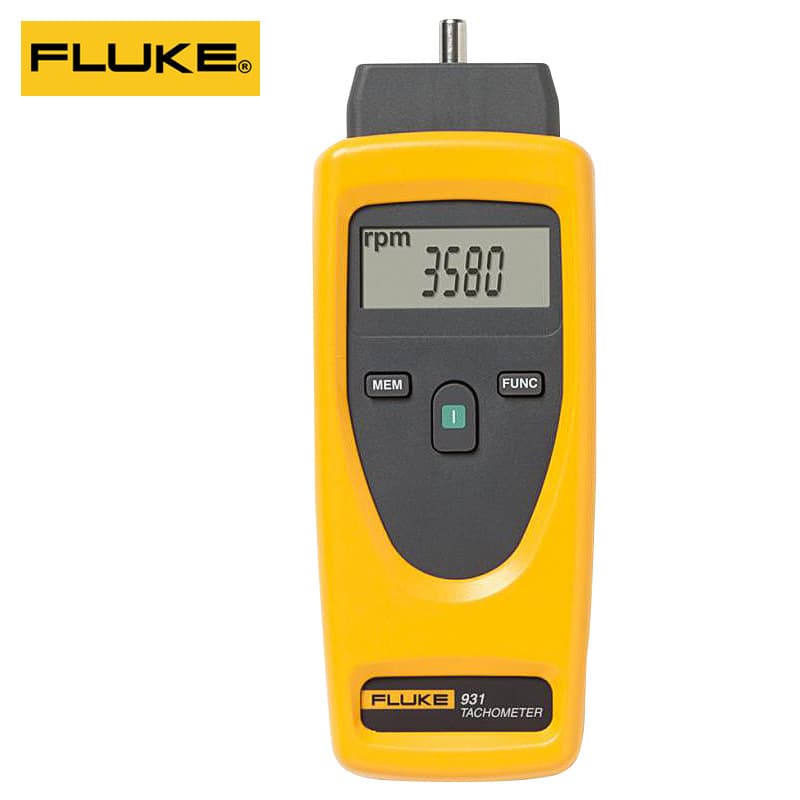 Fluke FLUKE F930 Handheld Tachometer F931 Contact/Non-contact Tachometer Optical Measurement