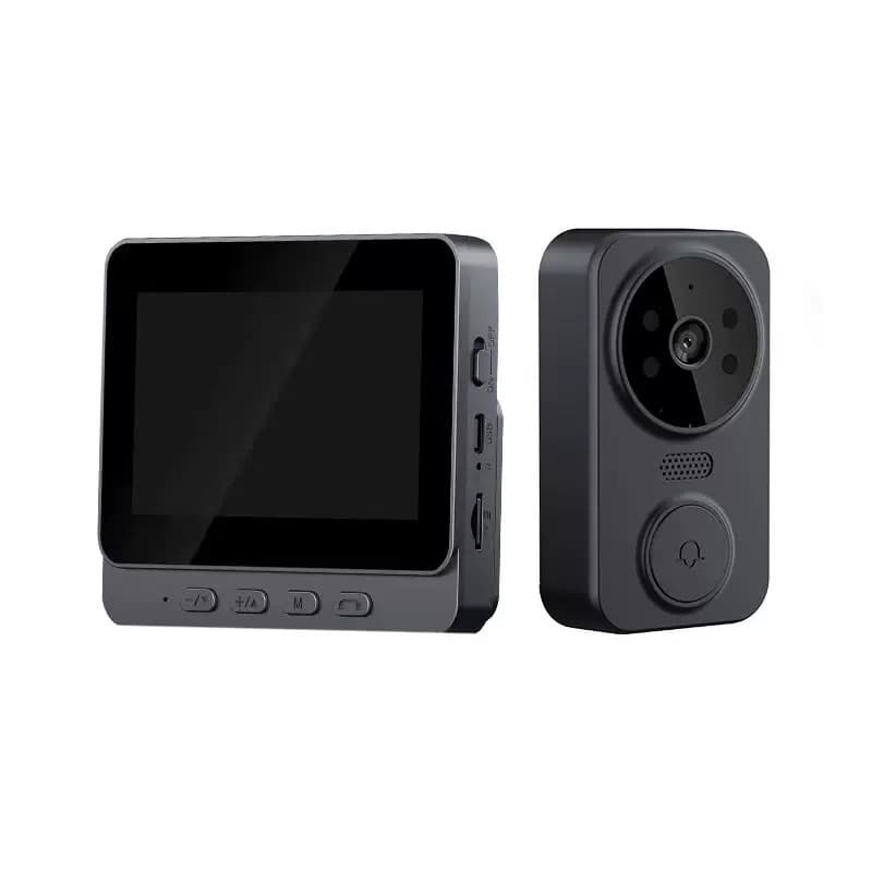 Cross-border M12 wireless video doorbell 4.3-inch display home smart two-way voice intercom video monitor