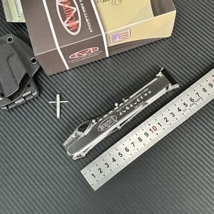Hot-selling MICROTECH Halo6 Aluminum Transparent Handle Outdoor EDC Tool OTF Accessories