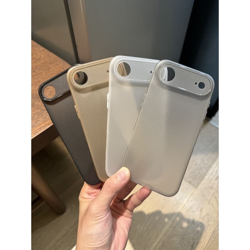 Ultra-Thin Soft TPU Phone Case for iPhone 17 Pro Max, Matte 17 Pro Apple 17 Air Protective Cover 16