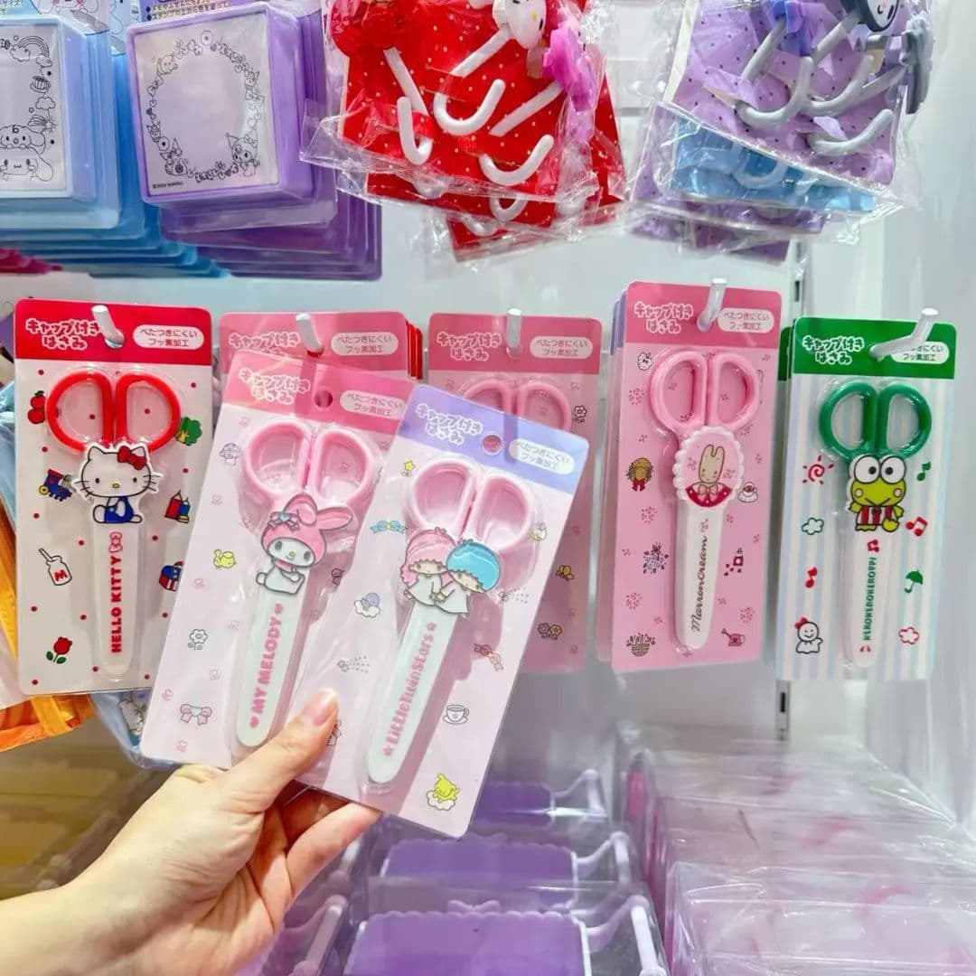 Japanese Sanrio My Melody Cartoon Craft Scissors for Home, Students, and Kids