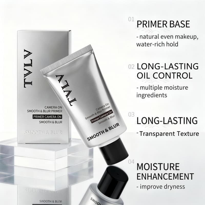 TVLV Silky Smoothing Primer Hydrating Moisturizing Fine Fitting Not Easy to Cake Primer