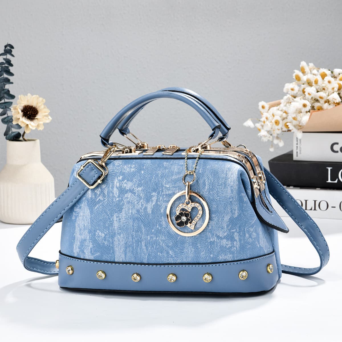 Cross-Border Foreign Trade Hot Selling Women's Bag New Trendy Handbag High-End Niche Design Shoulder Crossbody Bag