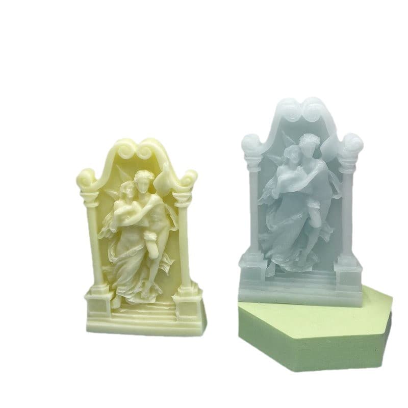 Angel Gate Silicone Mold for DIY Handmade Scented Candles, Incense Stone Decoration, DIY Holiday Gift