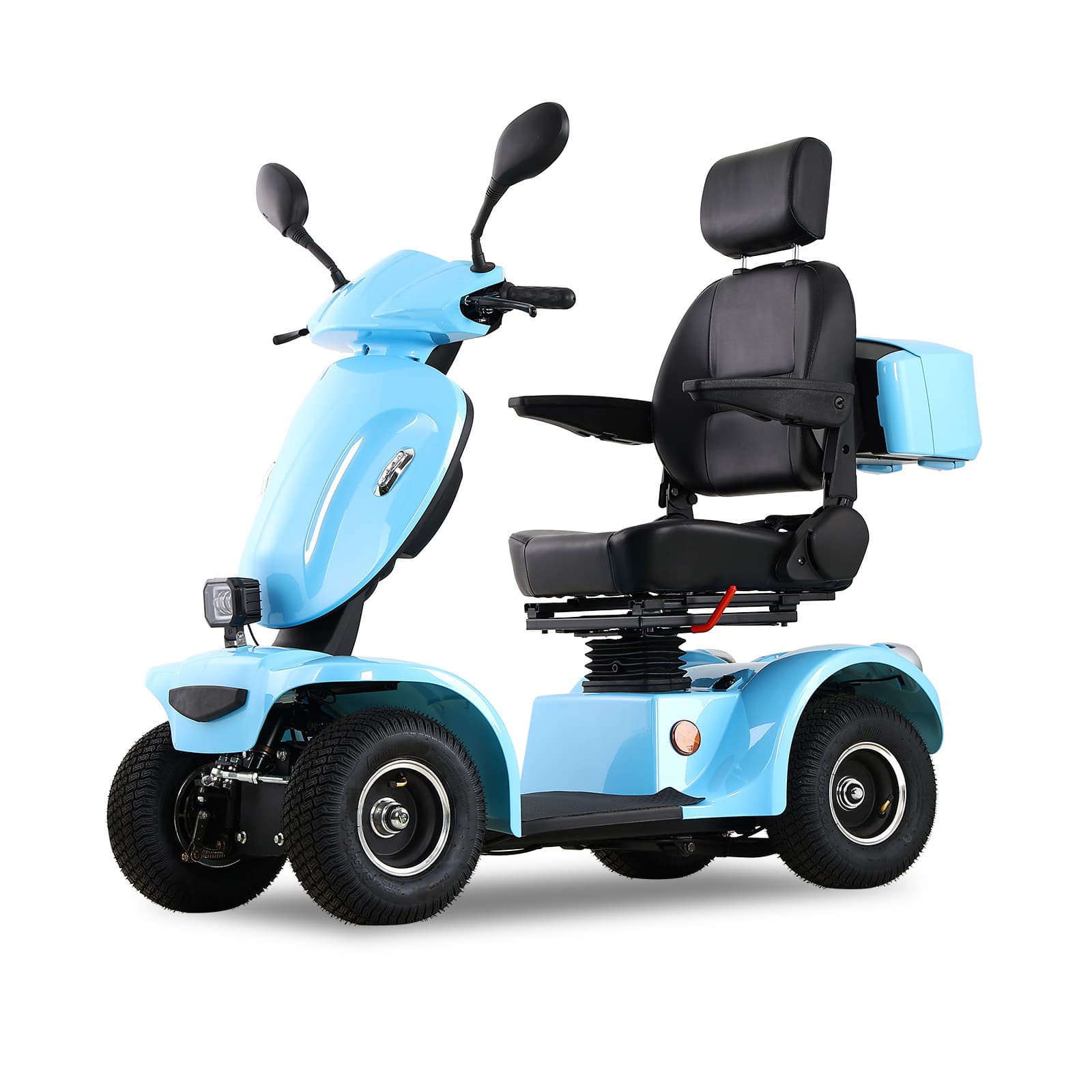 EU EEC certified electric four-wheel mobility scooter for elderly and adults