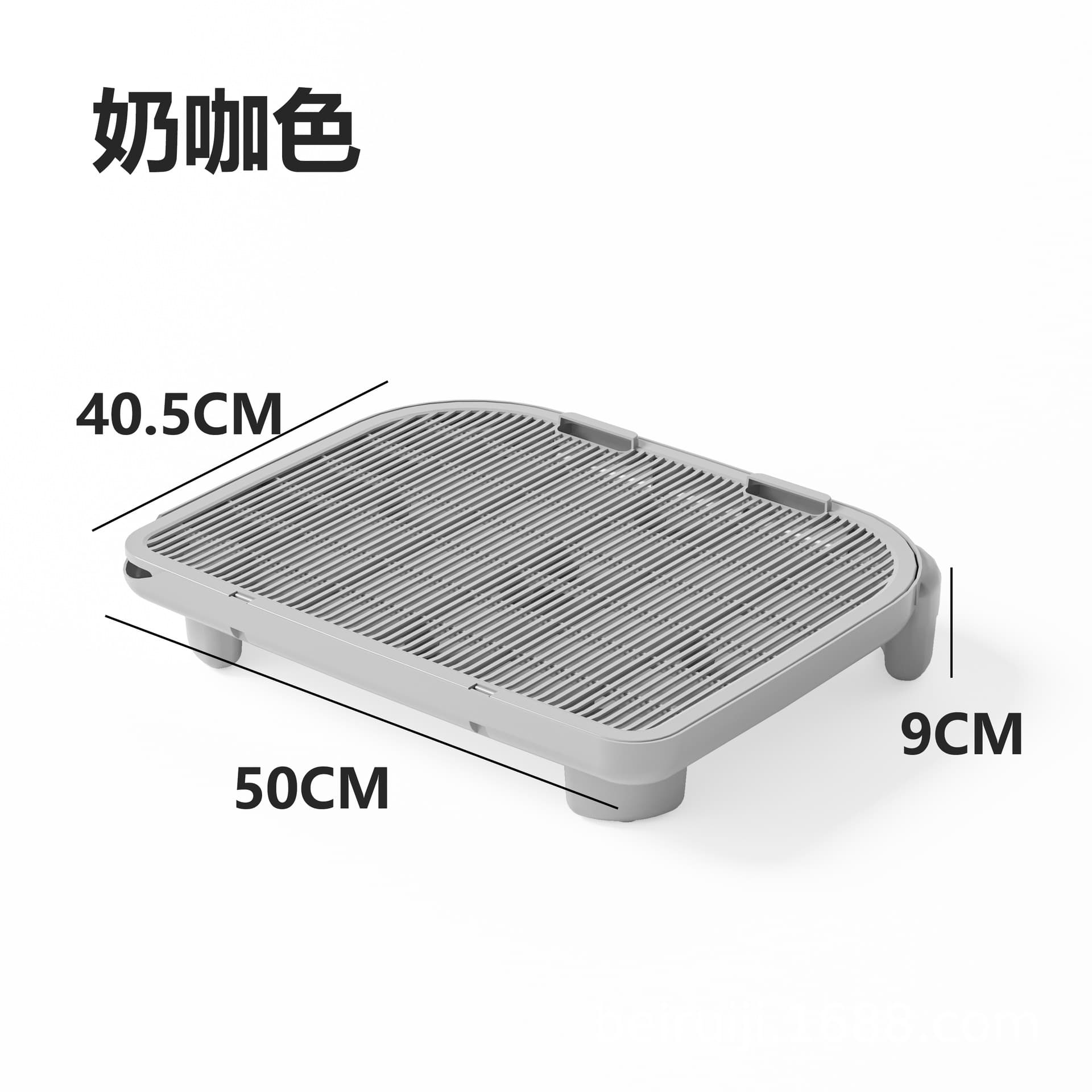 Cat litter mat anti-bring out double-layer cat litter control mat cat toilet rub foot litter control table cat litter box cat pet supplies