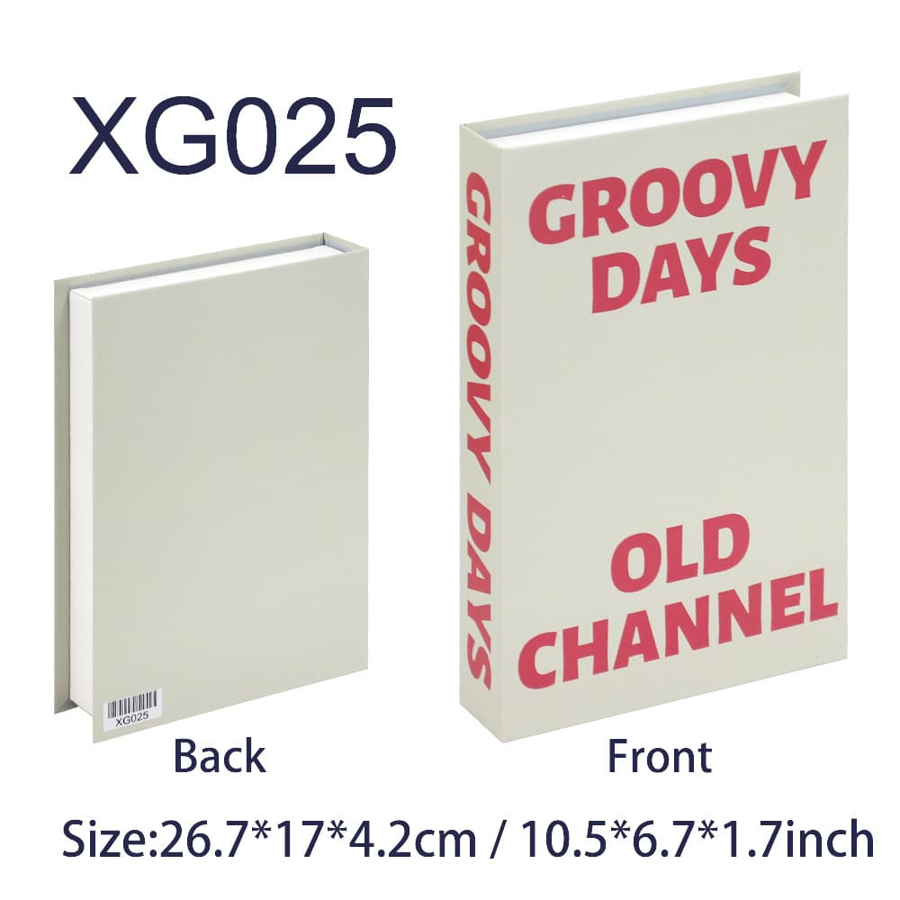 Modern Minimalist Simulated Book Set, Cream Style Faux Books, Foldable Photo Prop Bookshelf Decor for Model Room Decoration