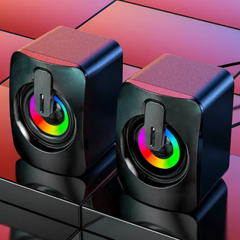 Desktop Speaker Notebook A2 Pair Speakers USB Mini Audio Multimedia Wired Sound