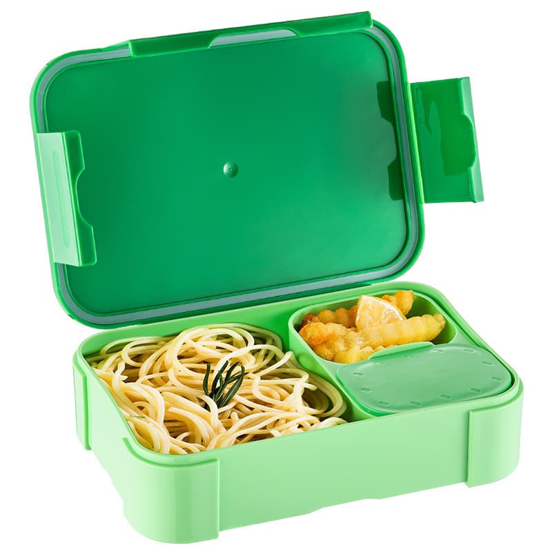 Qijia European cross-border children's mini lunch box microwaveable student compartment sealed lunch box snack box
