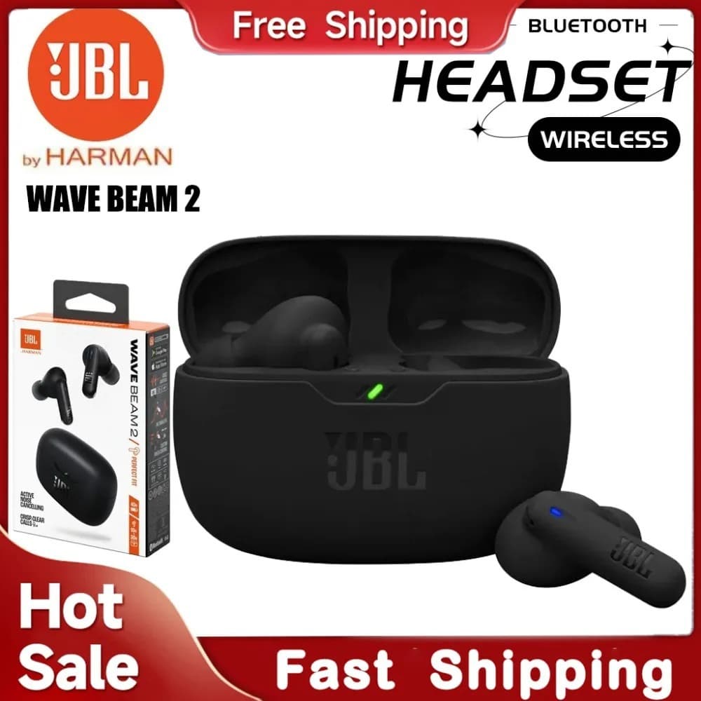 JB.L Wave Beam 2 Wireless Earbuds 8mm Driver 36H Battery IP5
