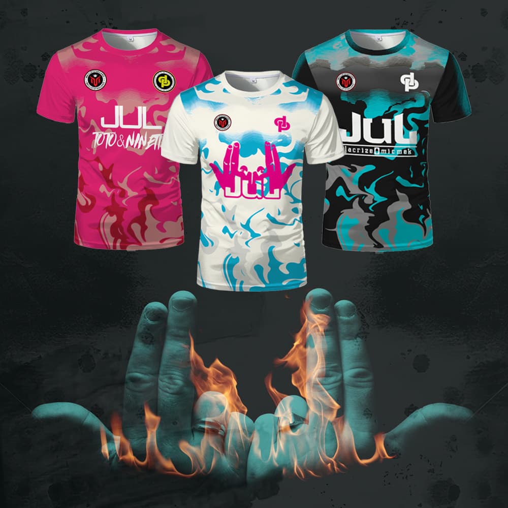 New Summer Maillot JUL Jersey Tchikita Youth Breathable Quick-Dry Short Sleeve Training Soccer Men Women