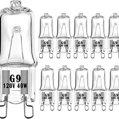 G9 halogen bulb 120V 220V 230V 25W/28W/40W/60W wall lamp Crystal Bulb oven halogen