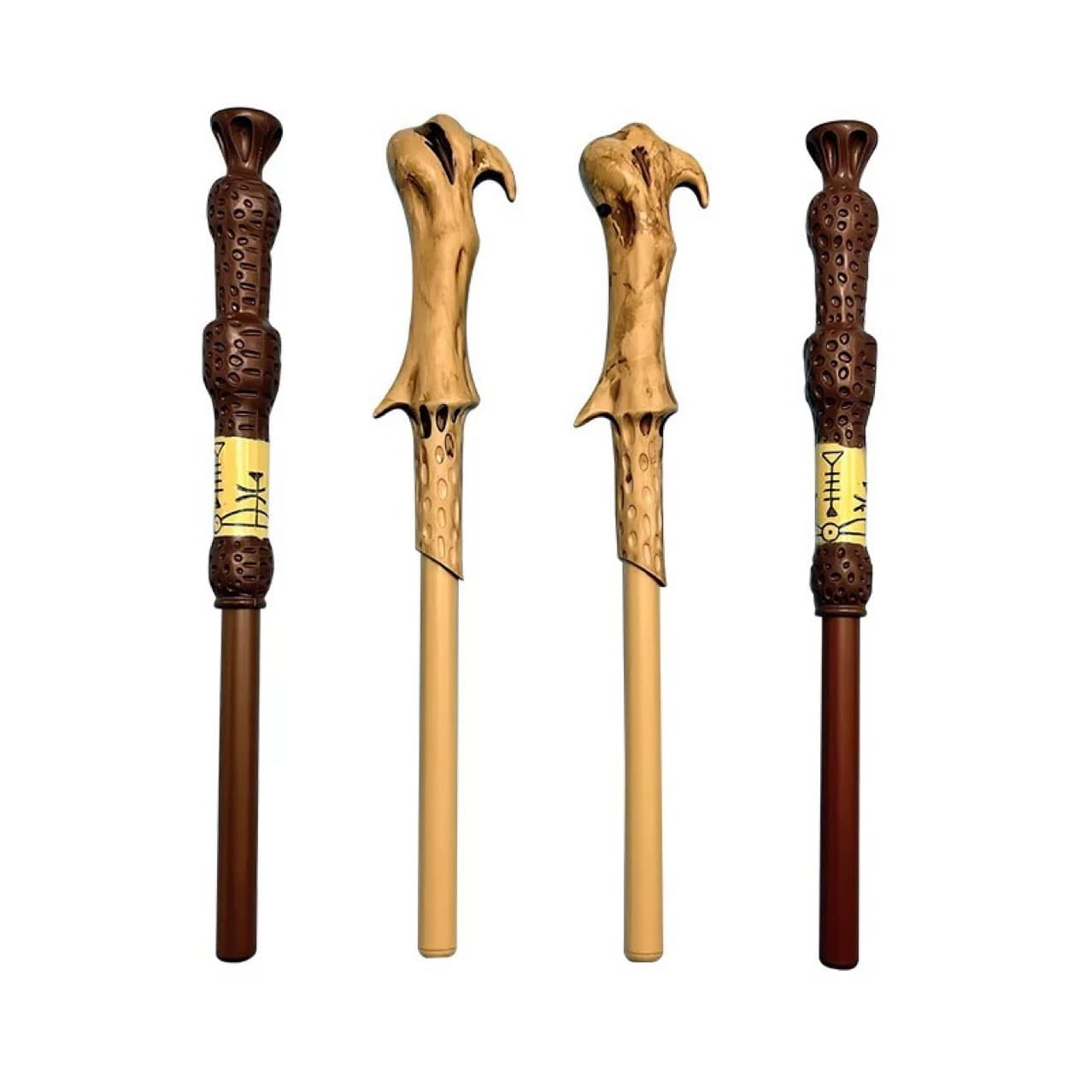 Harry Potter wand pen series peripheral broom pens, Harry, Hermione, Voldemort elderflower wand pens, shaped pens