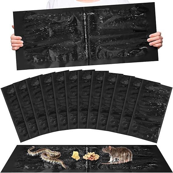 Amazon Mouse Sticky Trap, Strong Glue Rat Board, Extra Large Household Mouse Catcher, Anti-Escape Sticky Mat