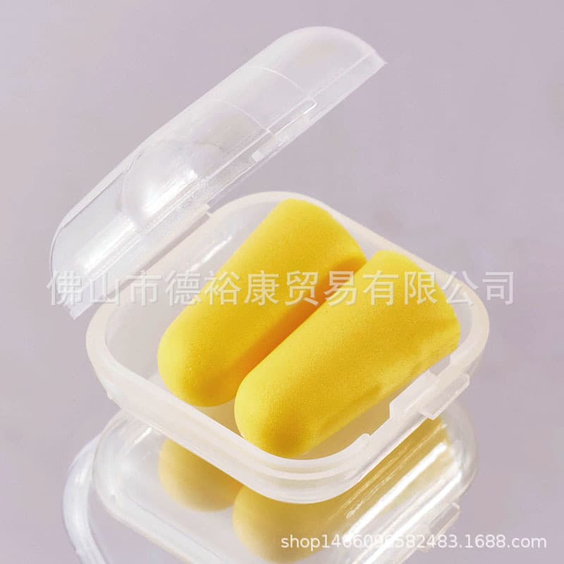 2022 Aviation-Style Earplugs, PU Sponge Earplugs, Noise-Canceling Earplugs, Sleep Earplugs, Comfortable Ear Protection and Quiet Operation