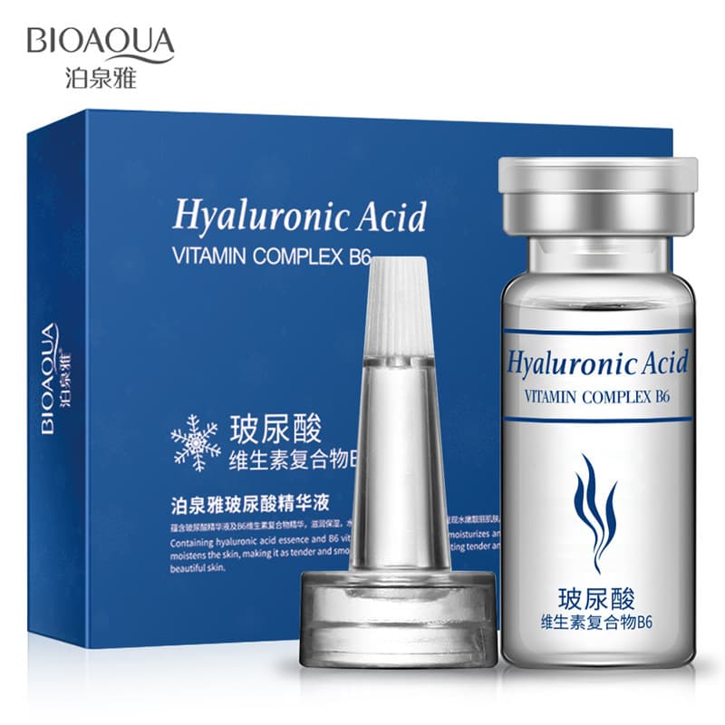 Boquanya Hyaluronic Acid Serum Moisturizing and Nourishing Skincare Set, Hydrating Essence, Factory Wholesale
