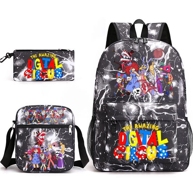2023 Magical Digital Circus The Amazing Digital Circus Children Student School Bag
