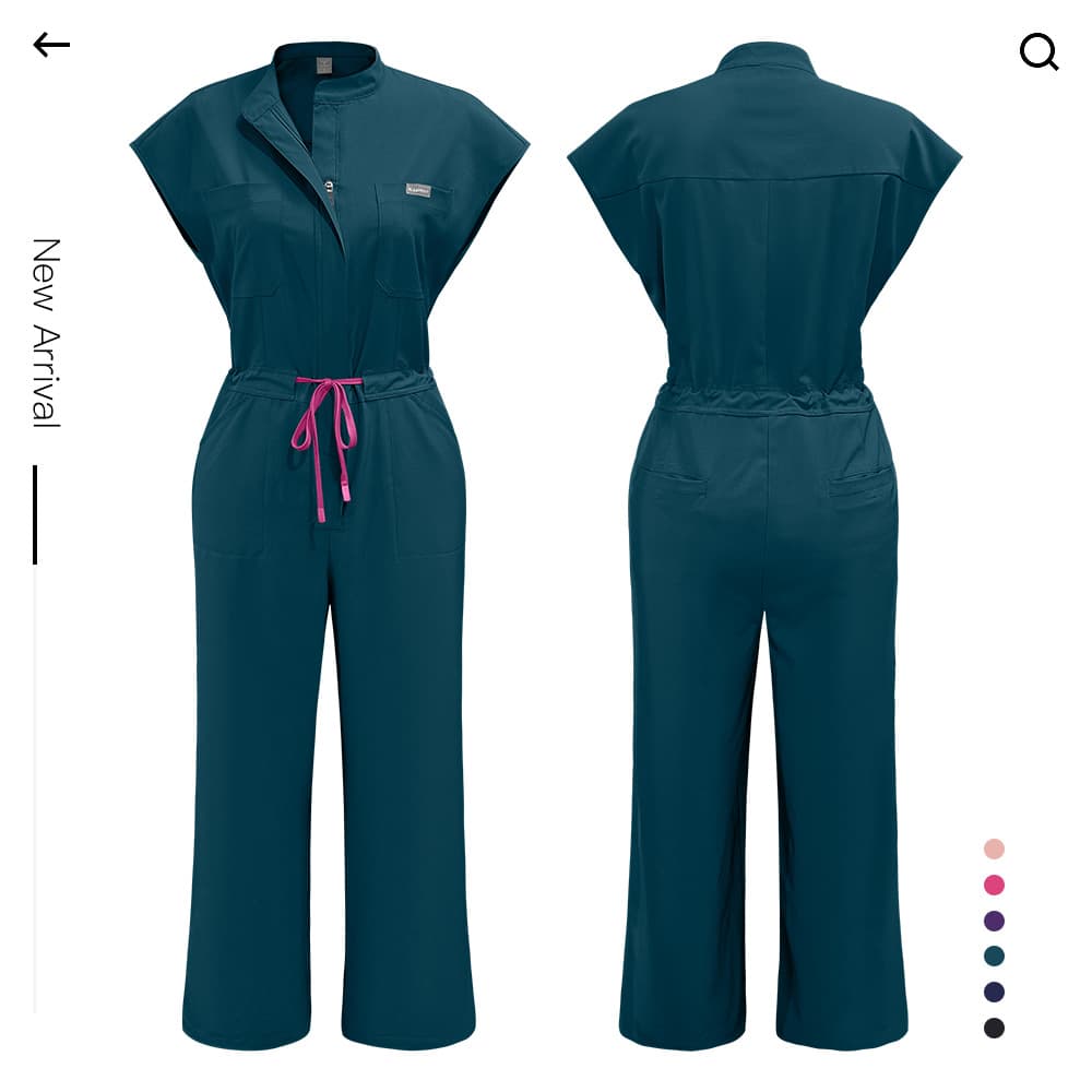 One-piece surgical gown, doctor's operating room hand washing clothes, foreign trade new product, slimming high-end surgical work clothes, nurse clothes