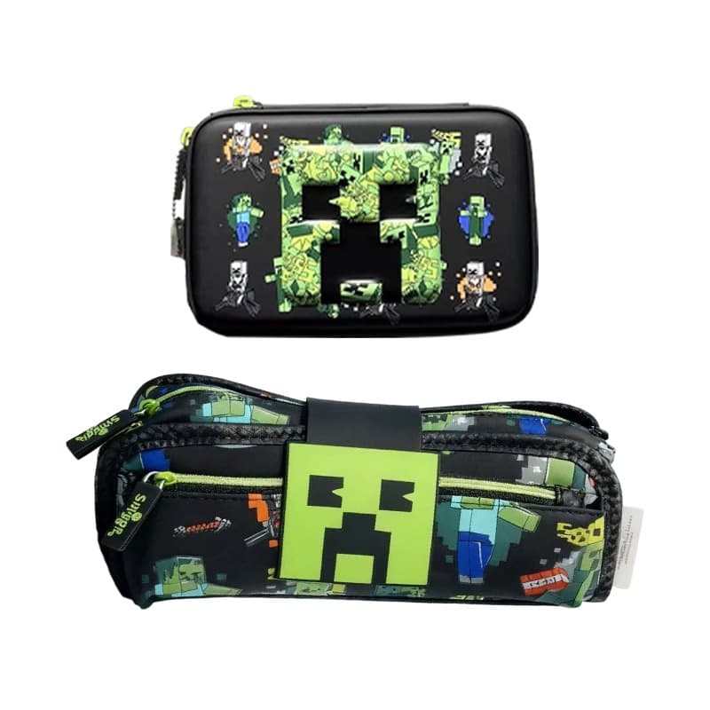 Australian Smiggle Stylish Stand-Up Pencil Case for Students, Multi-Functional Storage, Unique Design Not Commonly Seen